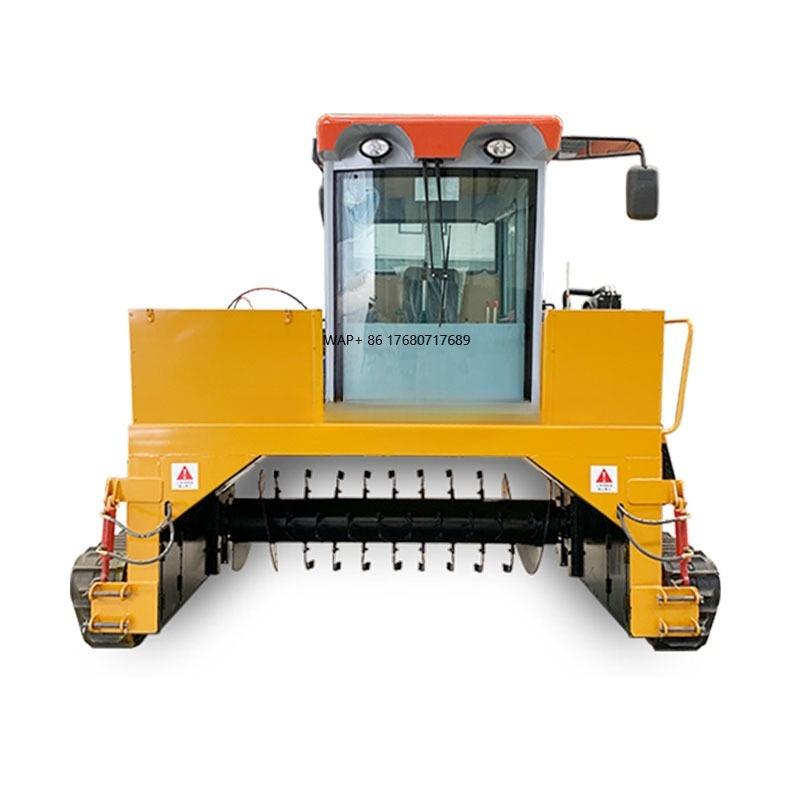 Compost Turner Machine - Máquina giratória de compostagem tipo crawler