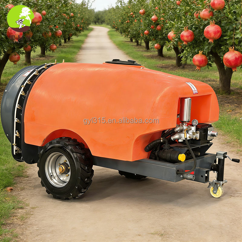 Orchard Sprayer Tractor - Pulverizador Agrícola Lingfeng 1000L de Alta
