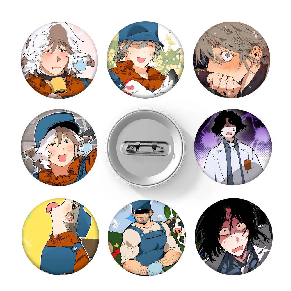 Farming Japan - Broche Criativo Redondo Mr. As Farm