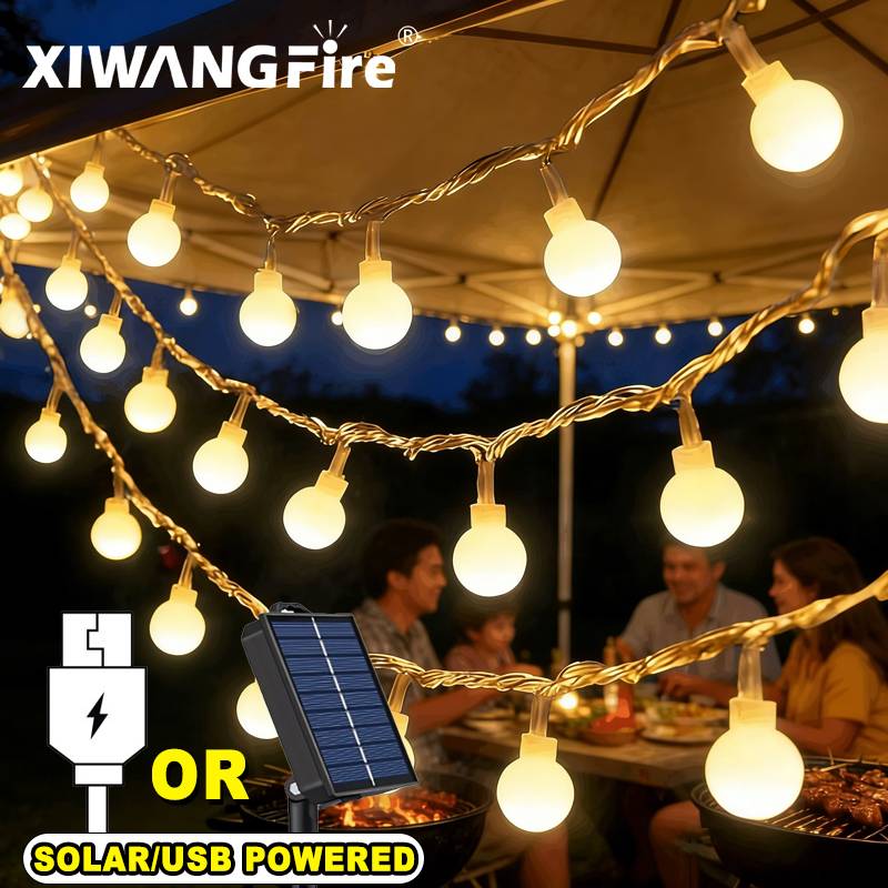 Luzes de Cordão Solares/USB/Ba - Farming And Agriculture avaliação e preço