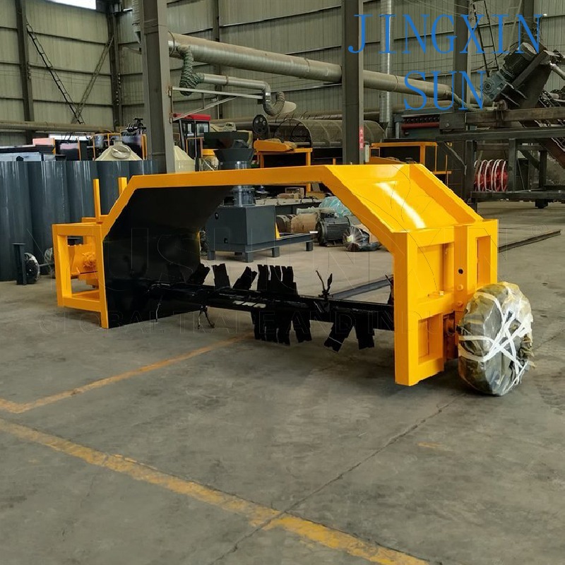 Trator puxar Compost Turner eq - Compost Turner Machine avaliação e preço