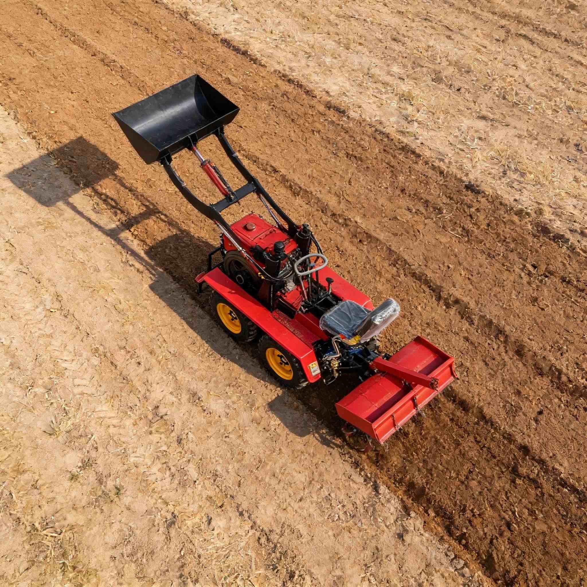 Cultivador Trator Pequeno, pod - Farming Tools For Agriculture avaliação e preço