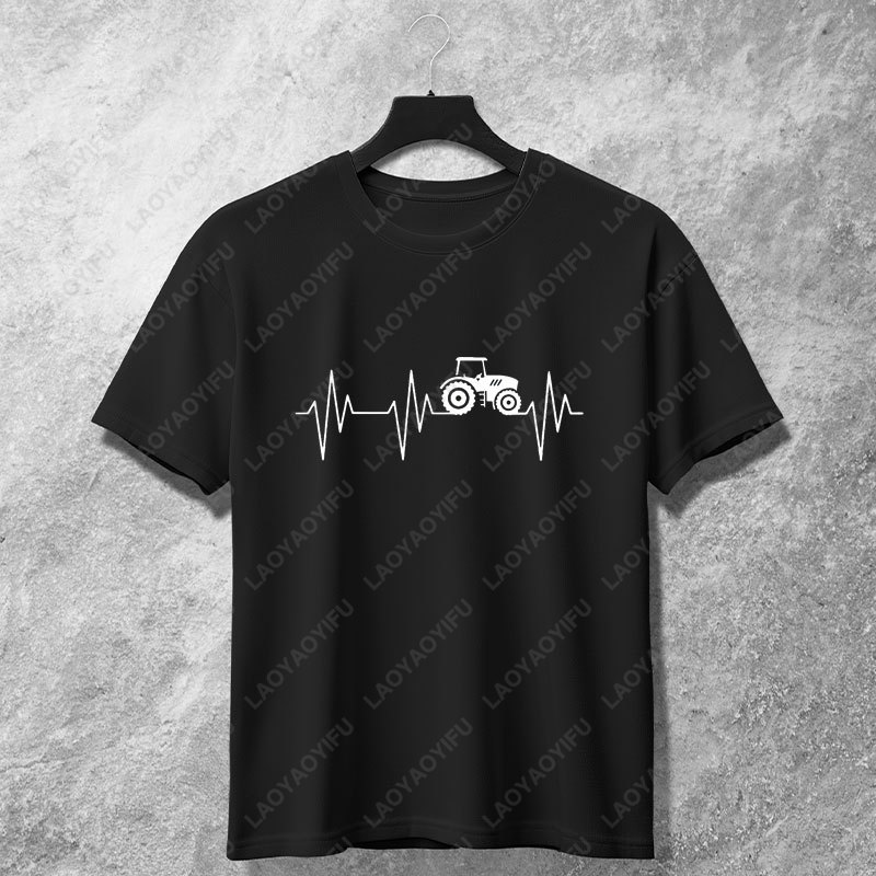 Camiseta gráfica engraçada com - Agriculture Farming Cartoon avaliação e preço