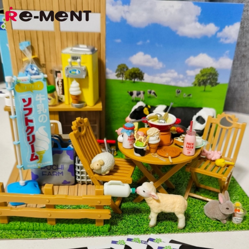 Re-Ment Puchi Leite Fresco da  - Farming Japan avaliação e preço